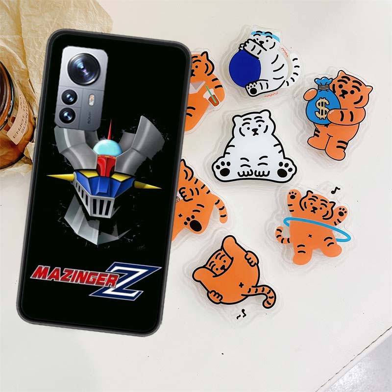 Manga Mazinger Z Anime Phone Case For Xiaomi Poco F7 X7 Pro 14 Ultra 13 15 Pro Capa 12 11 10 Lite 12T 12X 11i Mi 11T 10T 9 9T Pr