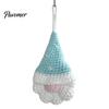 Faceless Gnome Decorations Hand Crochet Christmas Ornaments, Knitted Hanging Decorations, Woolen Holiday Gifts Yarn Elf Pendants for Tree Home