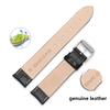 For Brand Genuine Leather Black Watchband Straps Size 12mm 14mm 15mm 16mm 18mm 19mm 20mm 21mm 22mm 24mm Watch Wristband Bracelet