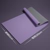WEZHO Thickened TPE Yoga Mat with Alignment Lines
