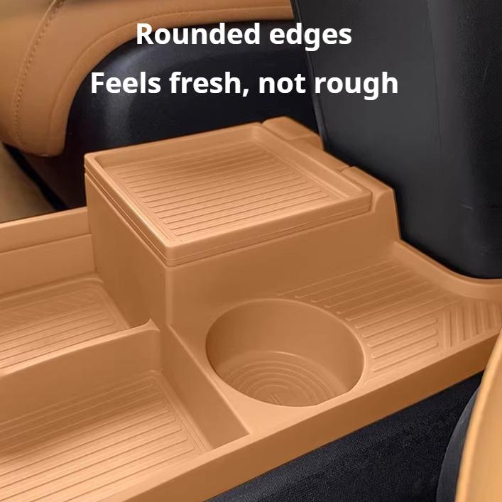 For Chery iCAUR V27 2026 Silicone Storage Box Under Central Control Car Interior Organizer Accessories