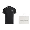 EMPORIO ARMANI EA7 SS24 Polo Shirt Men's Black 3DPF19-PJ04Z-1200