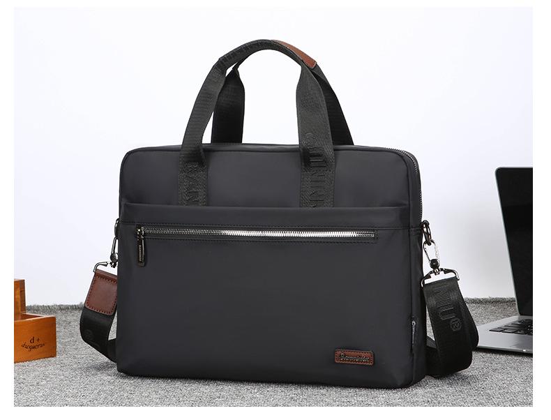 Lightweight Business Briefcase Crossbody Bag – Large Capacity Laptop Bag for Work & Travel