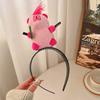 Plush Ugly Doll Headband Lovely Headbands Funny Hair Hoop Korean Style Cosplay Cartoon Hair Hoop Outdoor Hair Accessories