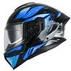 Flip-Up Motorcycle Helmet With Bluetooth 903 Dual Visor 3C Certified All
