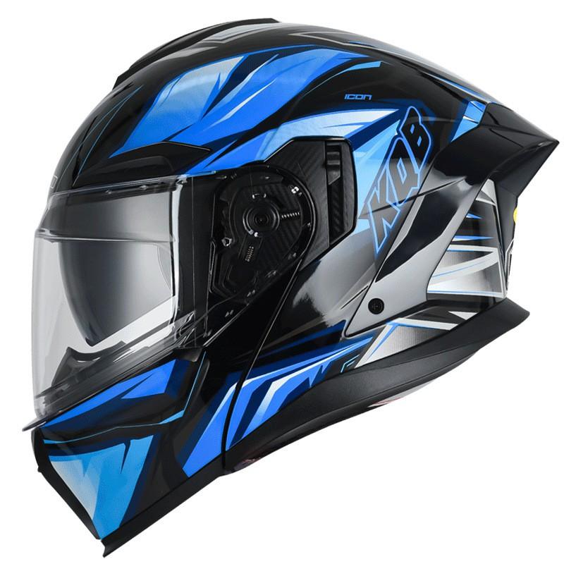Flip-Up Motorcycle Helmet With Bluetooth 903 Dual Visor 3C Certified All