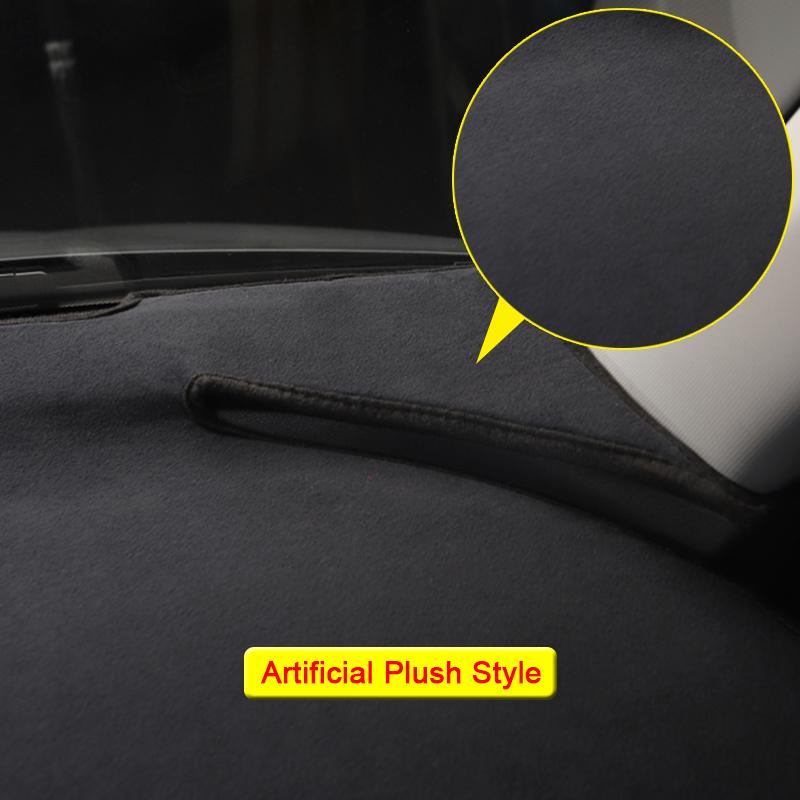 For Toyota Land Cruiser 250 2024 1958 Prado LC250 2025 2026 Car Dashboard Protective Mat Shade Cushion Pad Rose Carpet Mat Cover