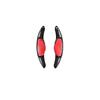 For Genesis G80 -2024 Sport Version Aluminum Alloy Real Carbon Fiber Steering Wheel Shifter Paddle Cover Trim Accessories
