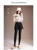 Plus Size Women's High Waist A-Line Woolen Shorts - Autumn & Winter, Loose Wide Leg, Bootcut, Slimming Fit