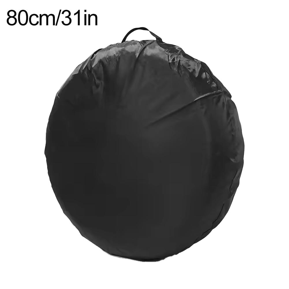 Polyester Car Auto Wheel Tire Cover Protector Car Spare Tire Cover Tyre Wheel Covers For Vehicles Dustproof Tire Bags