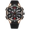Men'S Watch, Large Dial Multifunctional Calendar Waterproof Silicone Sports Watch 2161