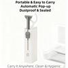 YS00272-Portable Exquisite Compact 10-Piece Automatic Pop-Out Dental Floss Box, Disposable Dental Floss Pick Storage Box