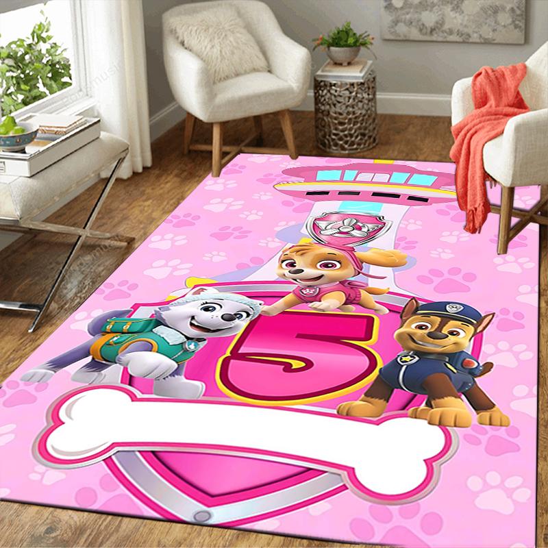 1Pc Christmas Adventure Pals Rug Office Carpet Indoor Outdoor Doormat Nonslip Soft And Comfortable Living Room Christmas Halloween Gift D91867