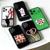 Flag of Sardinia COOL Phone Case For iPhone 17,16,15,14,13,12,11,Pro,Max,Plus,E,Air,Mini Protective Black Cover