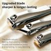 5/10pcs Premium Nail Clipper And Grooming Kit Complete with Travel Case Stainless Steel Cuticle Scissors Hand And Foot Care