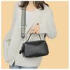 IELGY Cowhide One-Shoulder Messenger Pillow Bag Japanese Korean Version Fashion All-Match