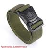 Men's 2020 Nylon Tactical Belt with Safety Buckle for Outdoor Sports & Combat