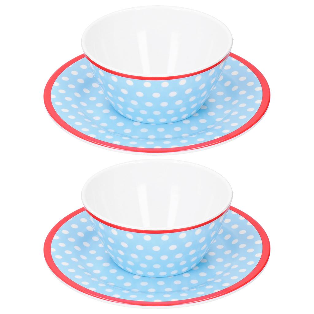 4Pcs Set Salad Fruit Plate Dish Bowl Set Dinnerware Tableware for Home Restaurant Supplies