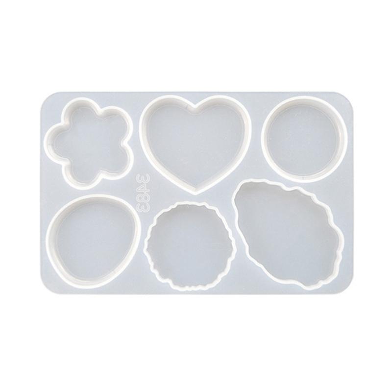 Glue Dropping Mold for Airbag Phone Bracket Diy Seamless Adhesive Resin Phone Bracket Base Silicone Mold with Support