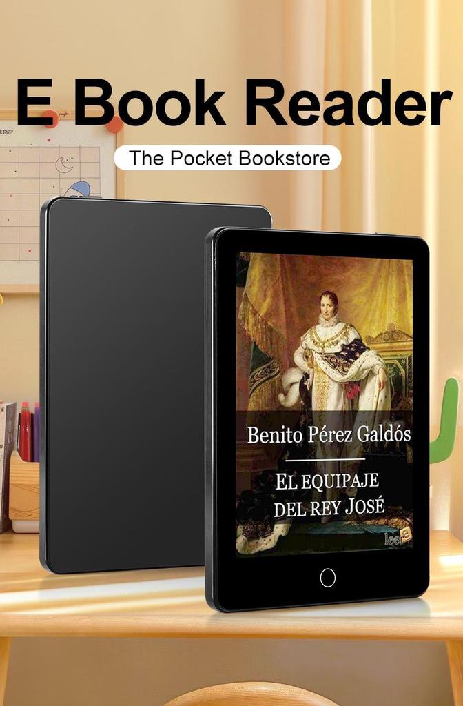 Cross6 eReader E-ink da 6" illuminato frontalmente e Regalo eLearning con Android X7