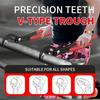 Large Opening Water Pipe Clamp Pliers Adjustable Groove Joint Pipe Pliers  Household Hand Tools