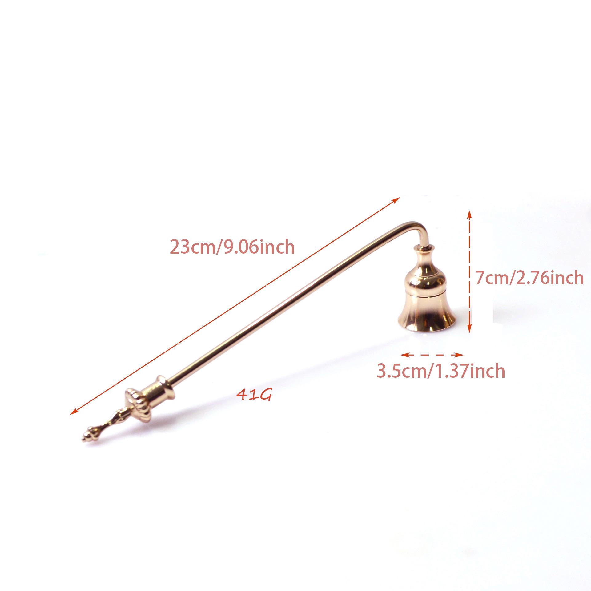 

Многоцветный металлический гаситель для свечей с ручкой - Инструмент для ароматерапии и крышка для свечи