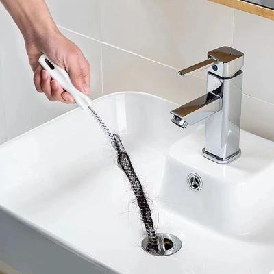 Pipe Dredger: Hair Cleaning Brush for Unclogging Washbasins and Sewers