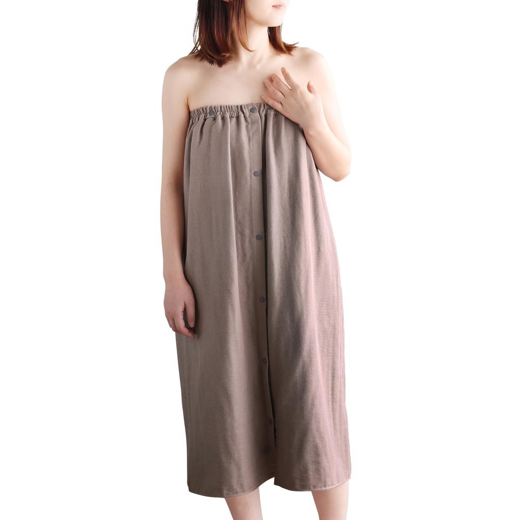 Hiorie Wrap Towel for Pool Wrap Bath Gray Beige Japanese-Made Adults, Towel, Towel, Towel,
