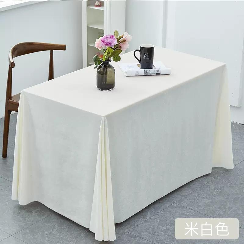 New Velvet Tablecloth with A Flowing and Stylish Design for Conference and Banquet Decoration Rectangular Universal Tablecloth