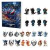 Exquisite Christmas Gift Box Dragon Advent Calendars 2026, 24 Days Countdown Calendar with Acrylic Hanging Ornaments Ornaments, Collectible