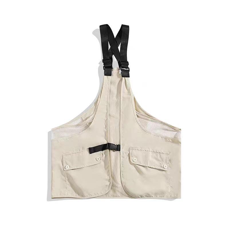 

Мужская свободная повседневная куртка 2024 года — корейский стиль, однотонная, весна/лето M хаки