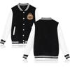 Unisex Fashion for Fans of Burgerpommes ICrimax Printed Baseball Sweatshirt Women Men Outdoor Sport Jackets