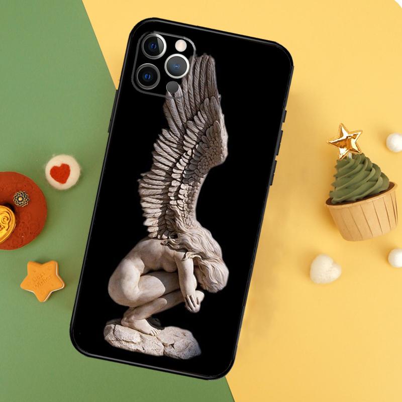 Renaissance Angels Phone Case For iPhone 17 17Air 16 15 14 13 11 12 Pro Max 12 13 Mini 16E Shockproof Cover