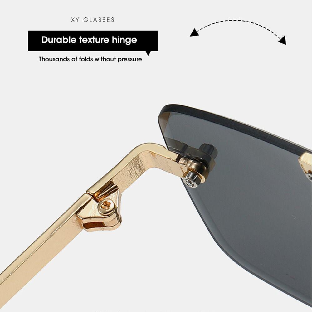 Square Frame Double Bridge Sunglasses Oversized Street Shooting Eyewear for Women & Men