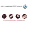 130Keys PBT Keycap Pudding OEM Profile Backlit for RGB Mechanical Keyboard