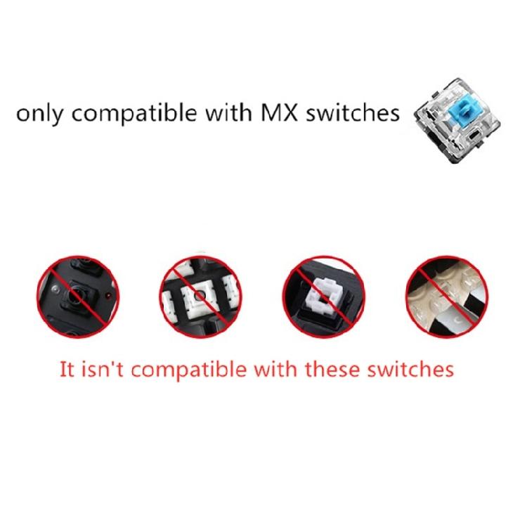 130Keys PBT Keycap Pudding OEM Profile Backlit for RGB Mechanical Keyboard