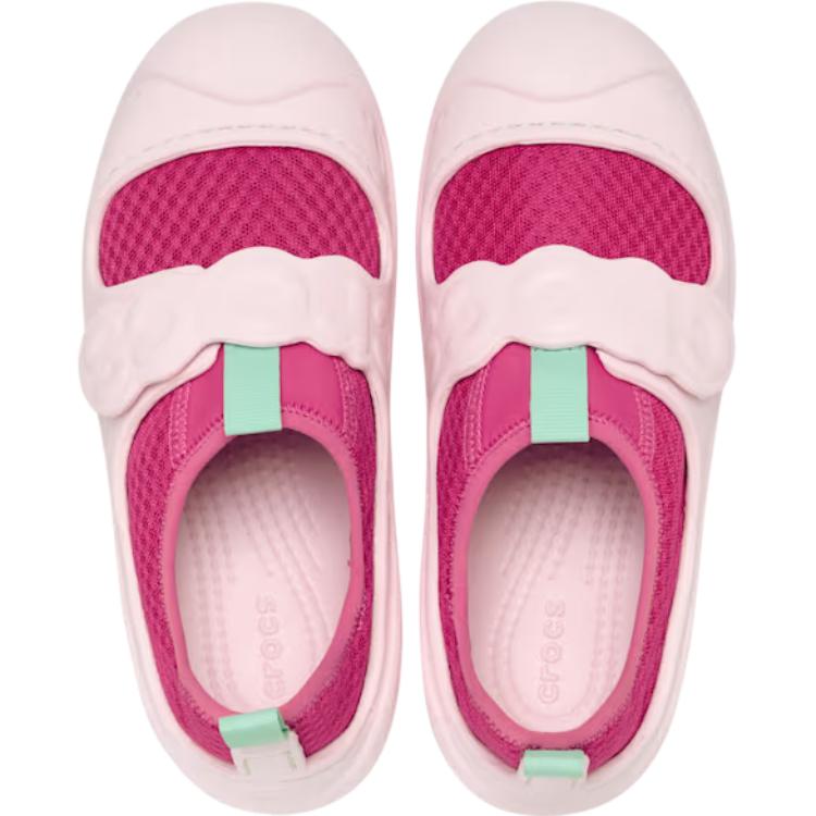 Crocs Swiftwater Splash Comfortable Versatile Non-Slip Durable Low-Top Walking Shoes Baby Shoes Pink 210620-6ZQ