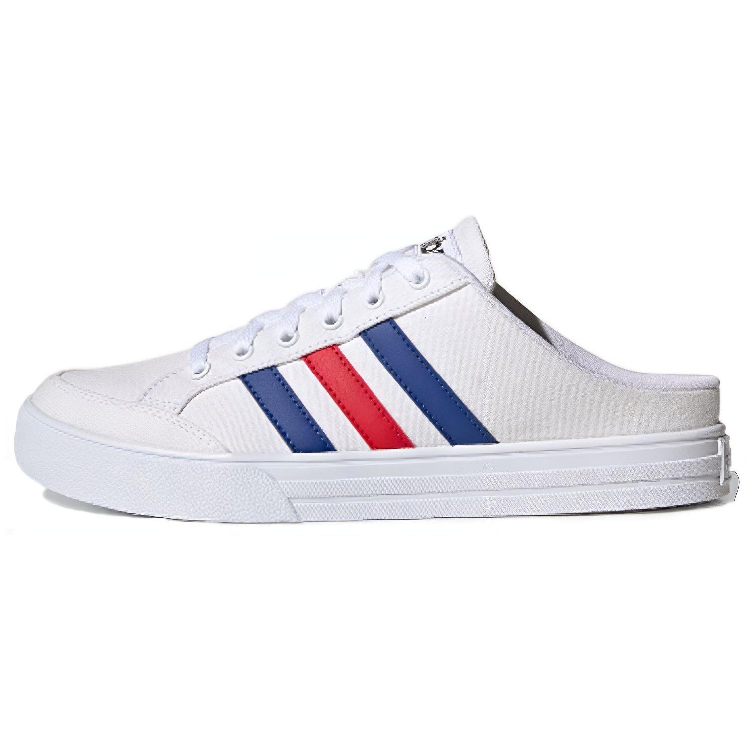 adidas VS Set Mule White Royal Blue Scarlet Men s FX4848 EU 37⅓