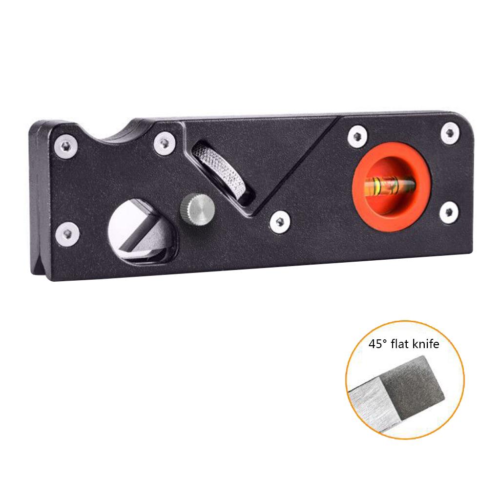 Chamfer Plane for Wood, Professional Woodworking Edge Corner Flattening Tool