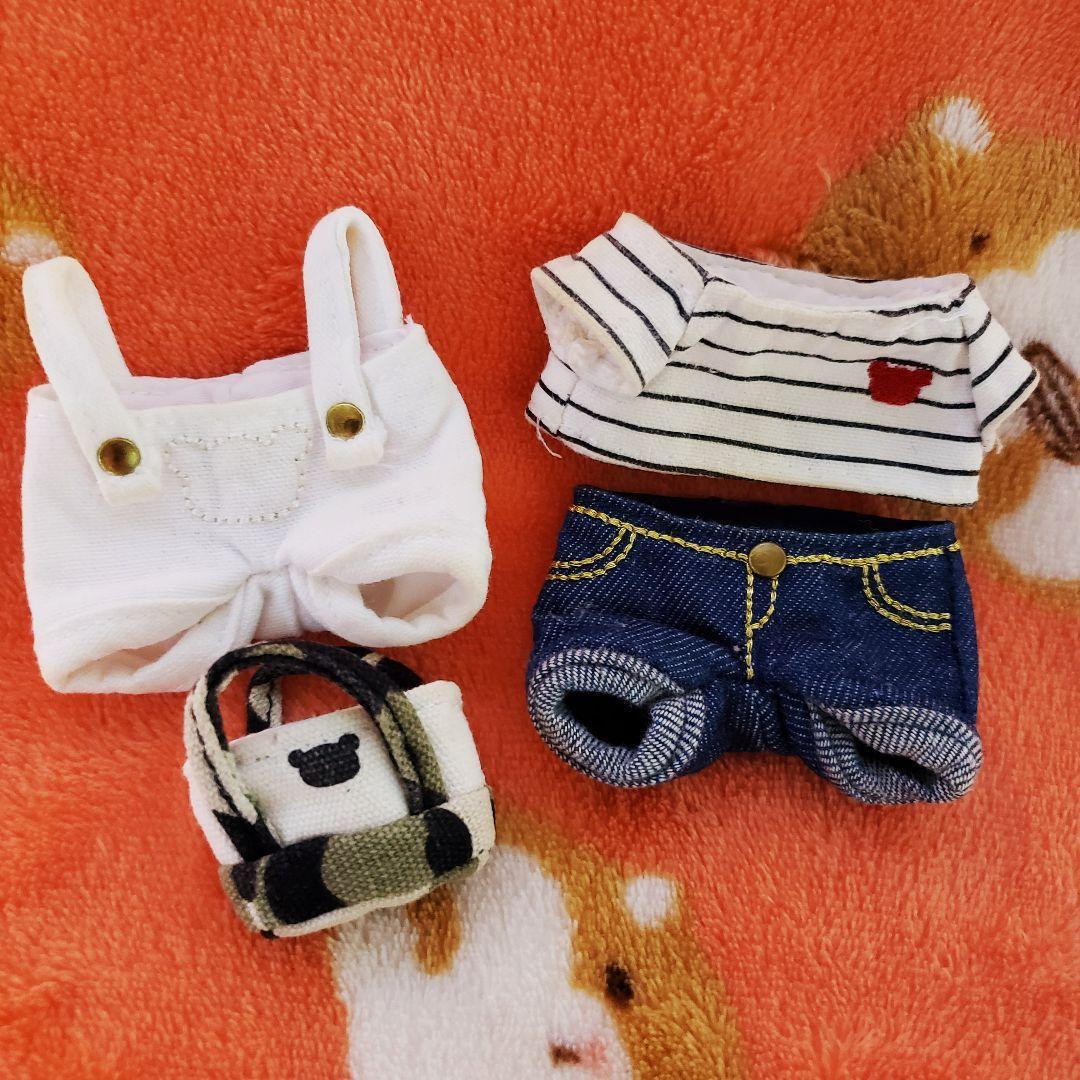 Rilakkuma stuffed animal dress-up clothes set san-x