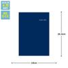 Takahashi 2026 April B5 Weekly Desk Casual 974 Planner, Start, Diary, Blue-Black, No.