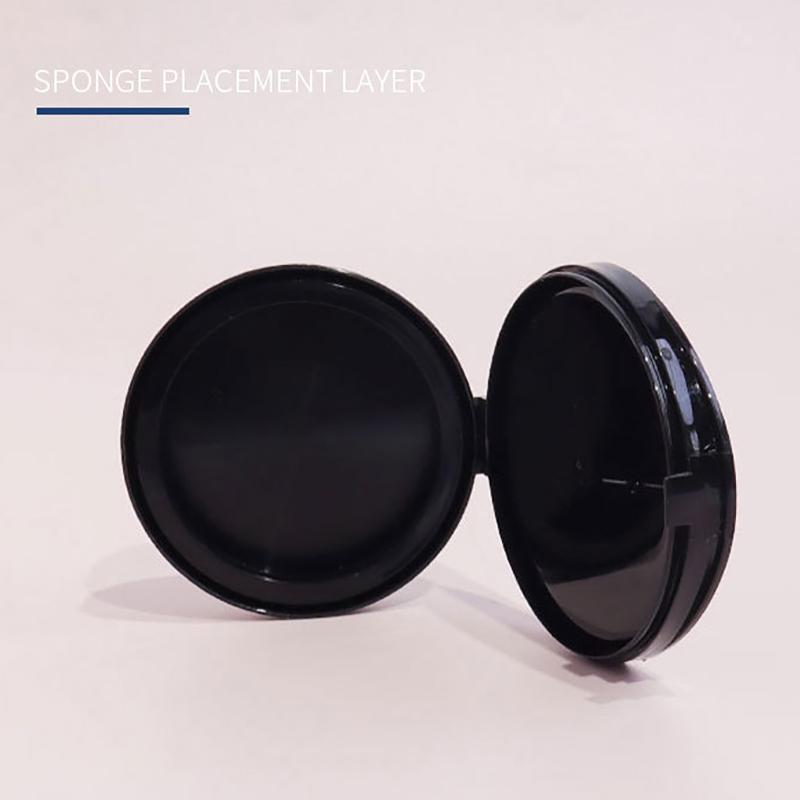 Square Empty Air Cushion Puff Box Portable Cosmetic Makeup Case Container With Powder Sponge Mirror For Bb Cream Foundation