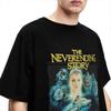 The Neverending Story Merch T-Shirts Men Women Classic Film Falkor Humorous 100% Cotton Summer Tops