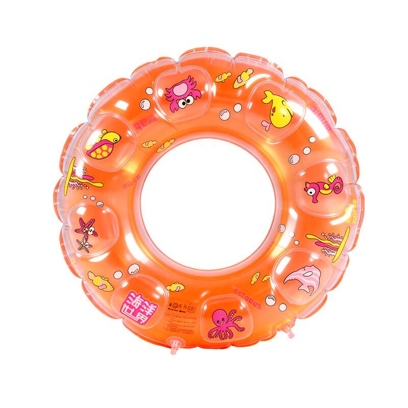 Thickened Cartoon Kids Crystal Swimming Ring - 4 Pack
