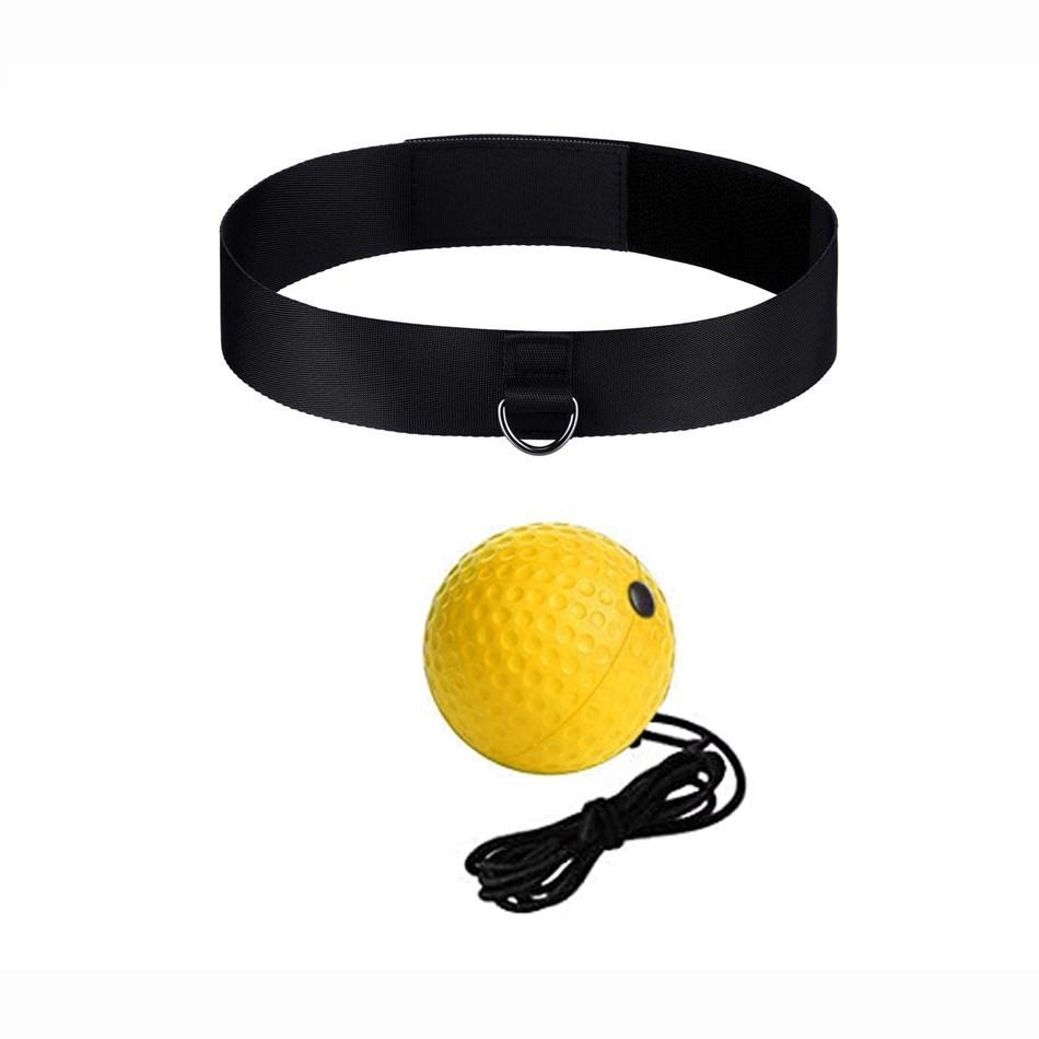 Kick Boxing Reflex Ball with Head Band Fighting Speed Training Punch Ball Muay MMA Exercise Kid Adults Home Equipment