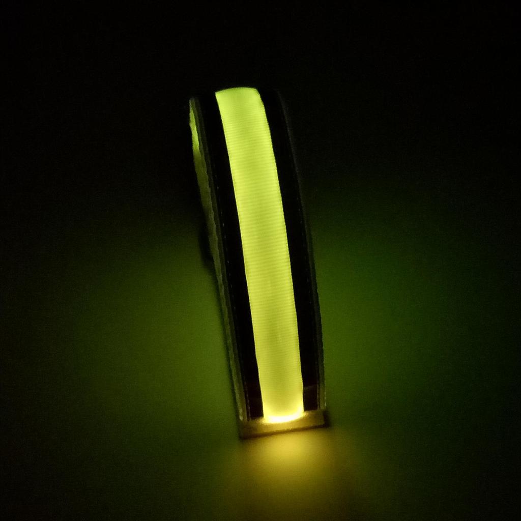 Unisex LED świecąca opaska na rękę: Świecący patyczek na nocne bieganie, jazdę na rowerze i festiwale