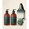 Selvatico Marseille Liquid Soap 500ml+500ml  Gift Shower Puff+shopping Bag 