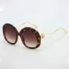 Classic Vintage Sunglasses for Men Exquisite Design and Trendy Styley Sunglasses with Golden Frame and Pink Yellow Trim Womens Sunglasses