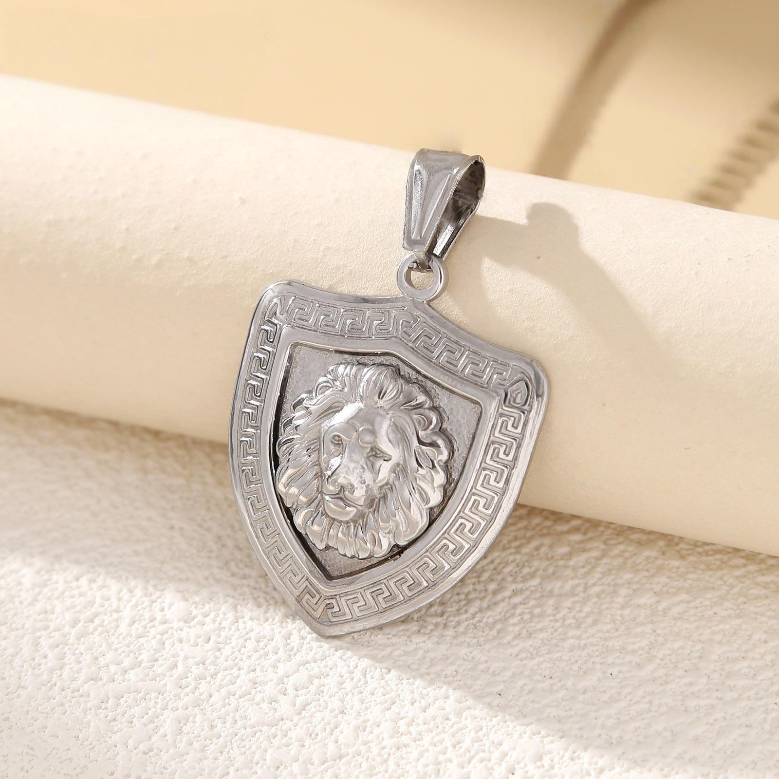 New Trendy Stainless Steel Men s Pendant - Simple, Versatile, Creative Design Stainless Steel