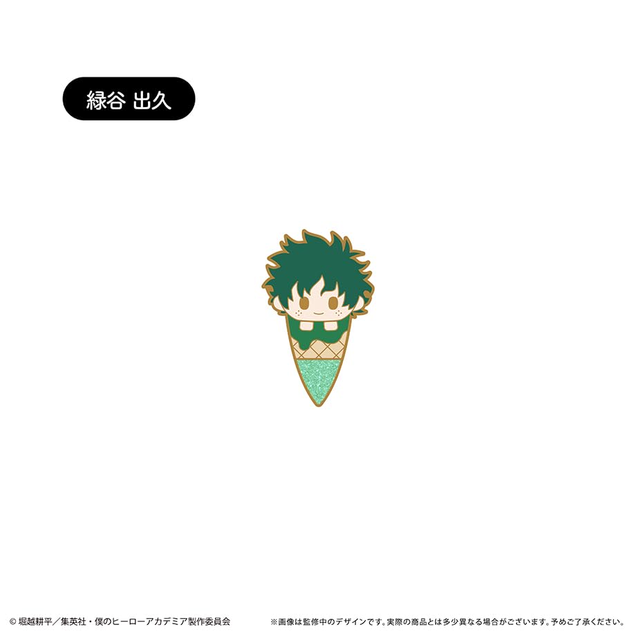 TV Anime "My Hero Academia" Ice Tapi Pins 8-Piece Box